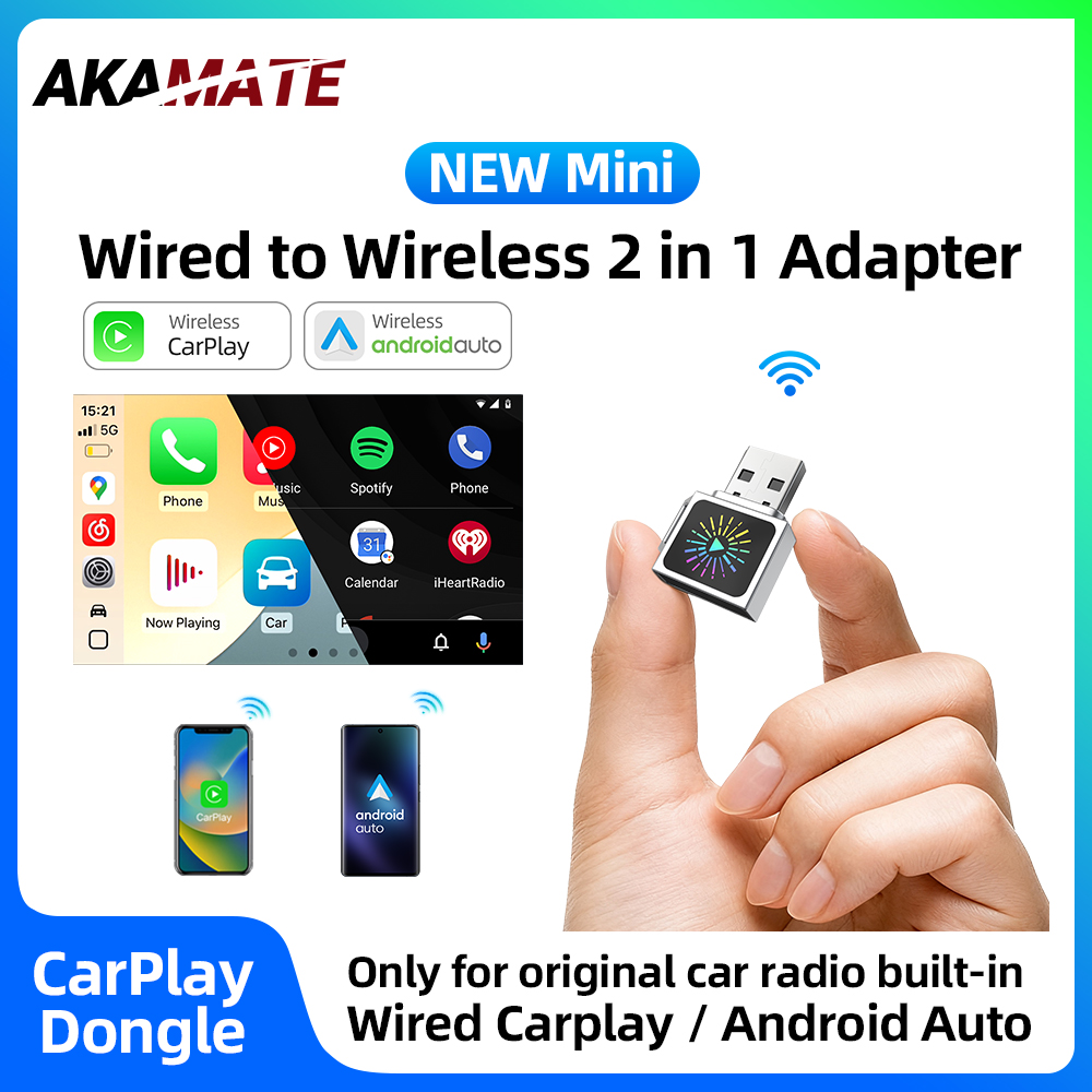 Wifi Smart Plug - Bedraad naar draadloze CarPlay Android Auto