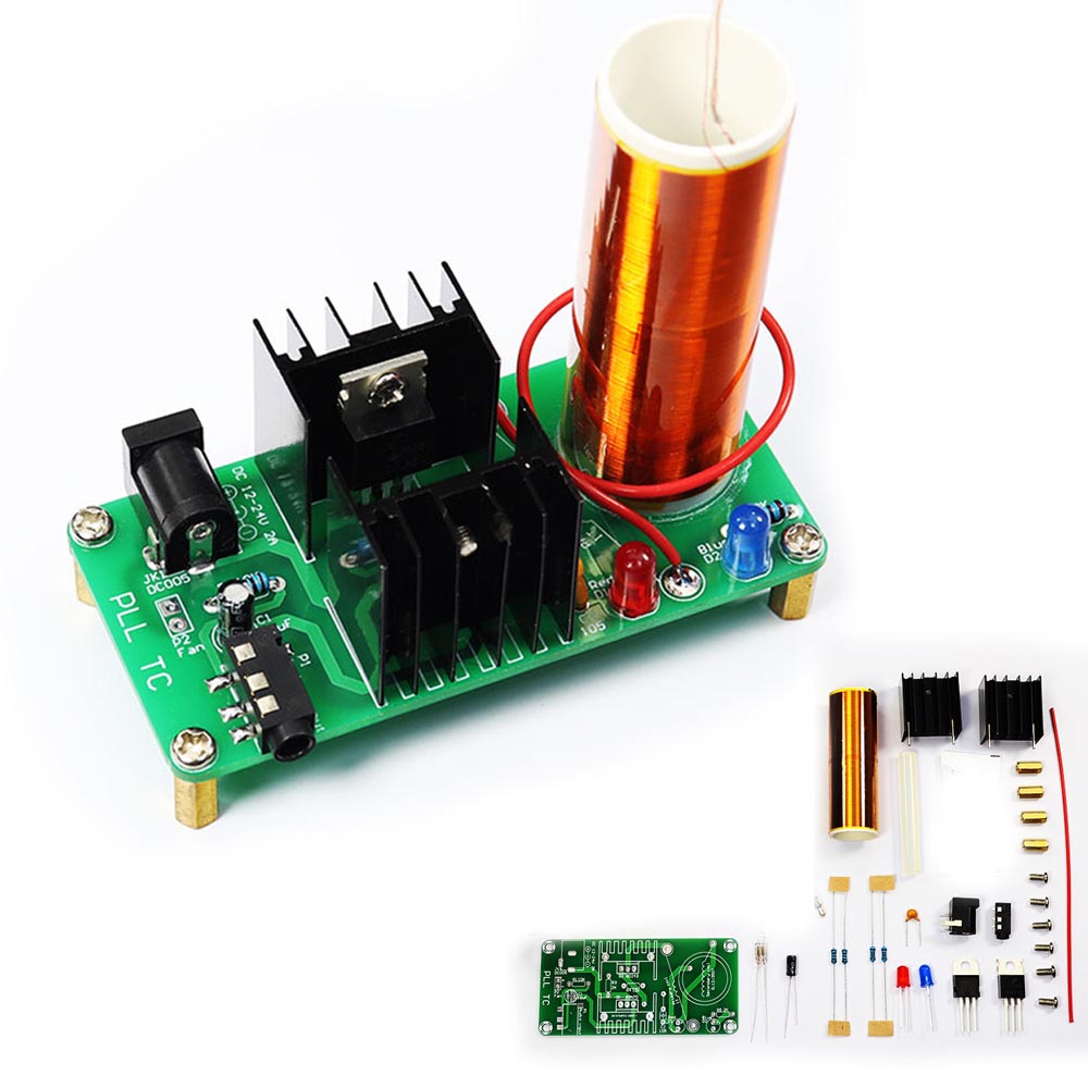 Electronics Project Kit - DIY elektronische Tesla-coil kit 18V 2A