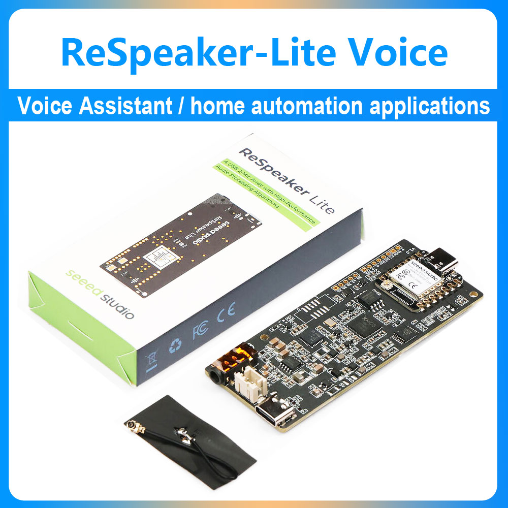 Esp32 Smart Home Kit - ReSpeaker Lite slimme stemassistent Kit domotica-toepassingen