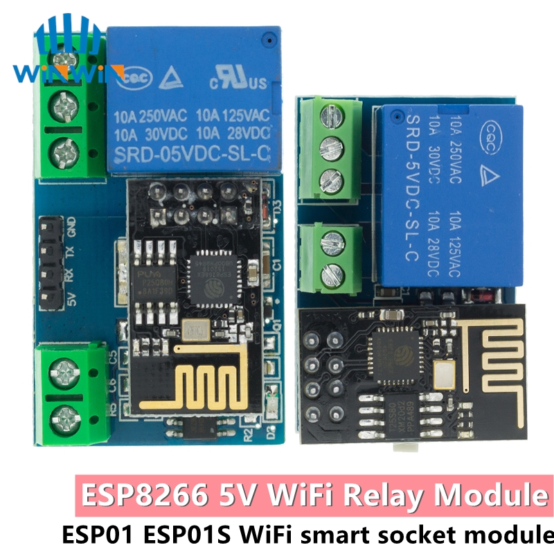 Esp8266 Relay Module - Esp8266 ESP-01 ESP-01S 5V Wifi Relaismodule