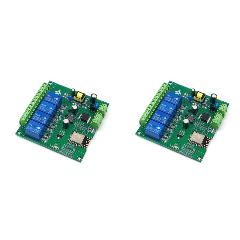 Esp8266 Relay Module - Y43A-2X 4 Kanaals ESP8266 WIFI Relaismodule