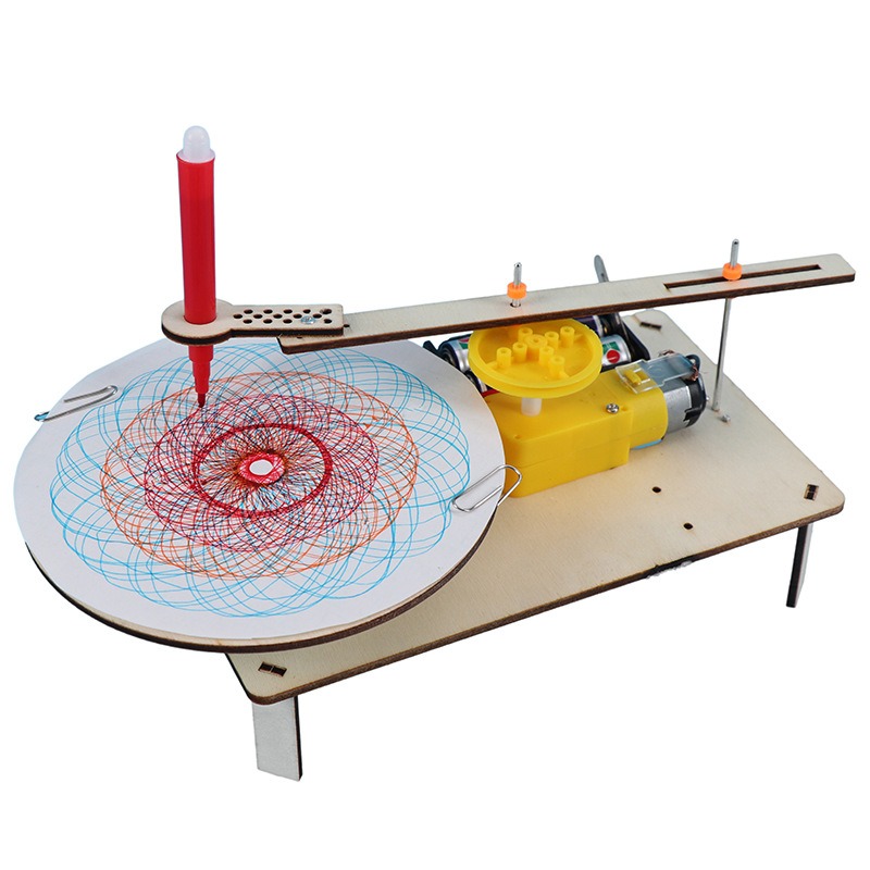Electronics Project Kit - 1-3 Stuks DIY Houten Elektrische Plotter