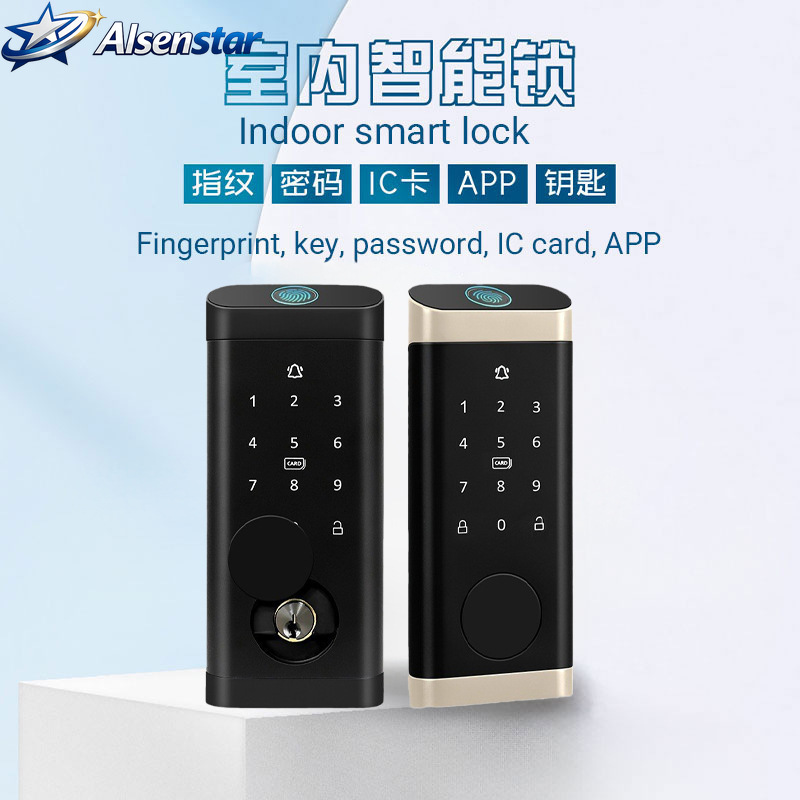 Smart Door Lock Wifi - Vingerafdrukslot Waterdicht Tuya Wifi Afstandsbediening Bluetooth