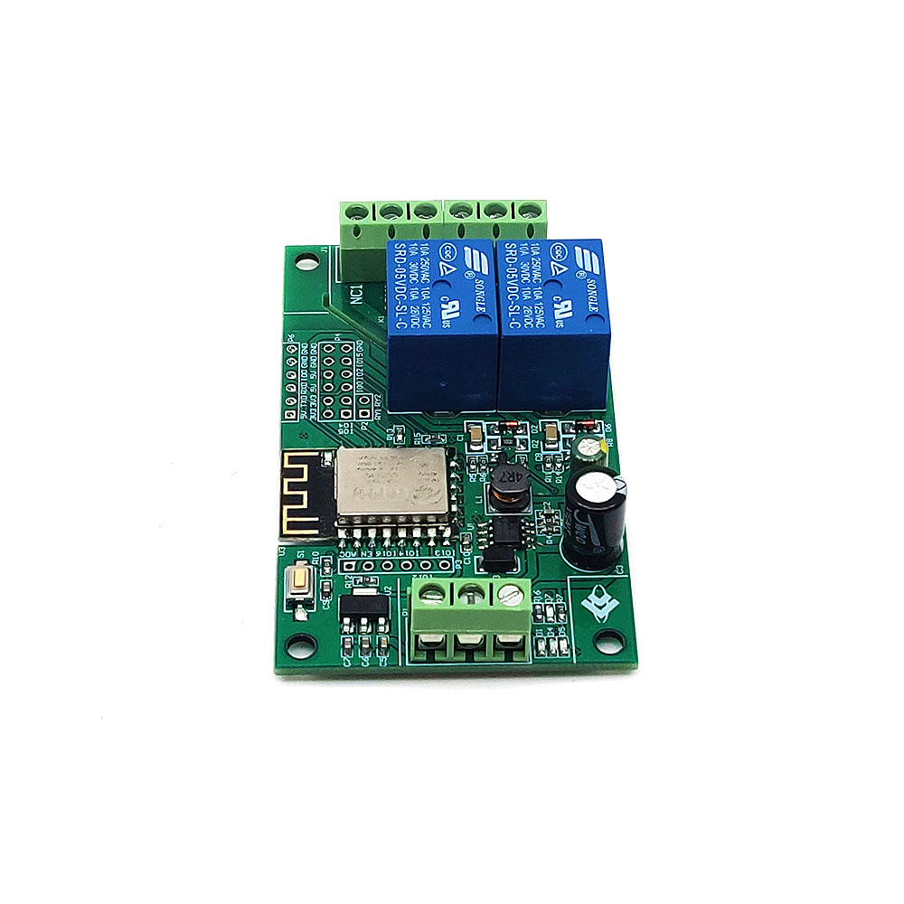 Esp8266 Relay Module - ESP8266 Draadloze WIFI Relaismodule AC/DC Power