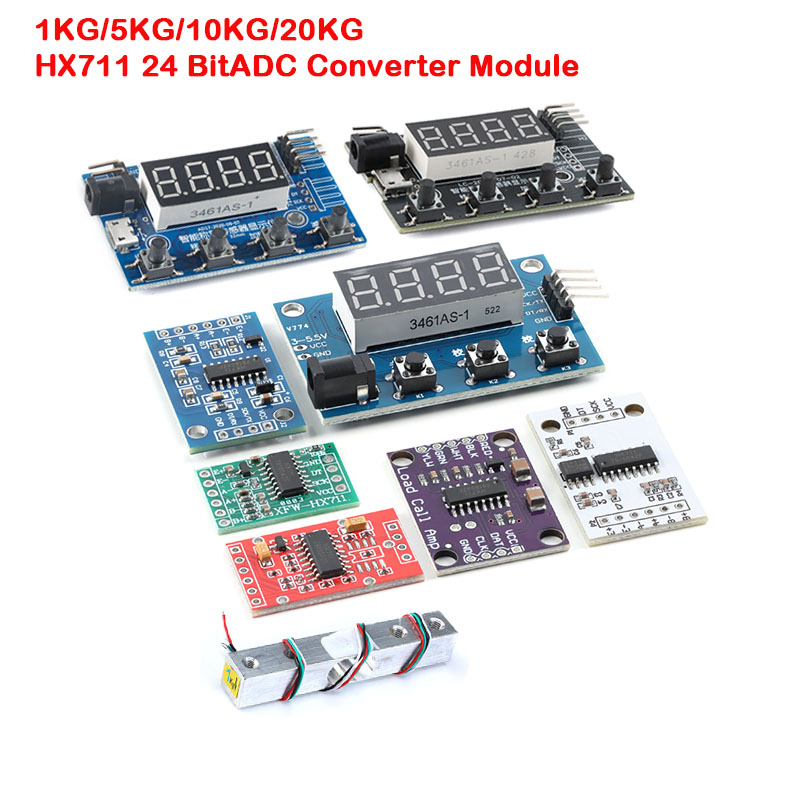 Sensor Kit Arduino - Load Cell HX711 AD-module Gewichtssensor Digitaal