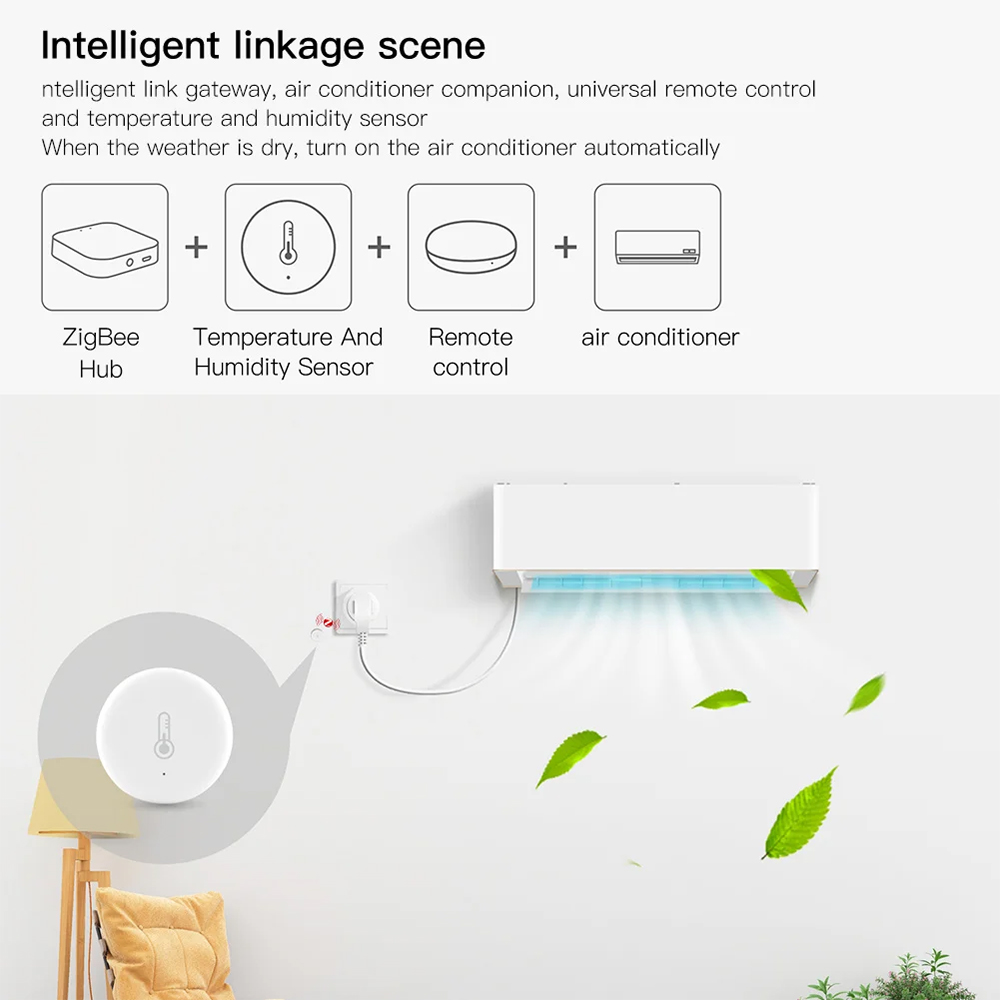 Tuya Smart Zigbee temperatuur- - Smart Home Automation Kit recensie en prijs