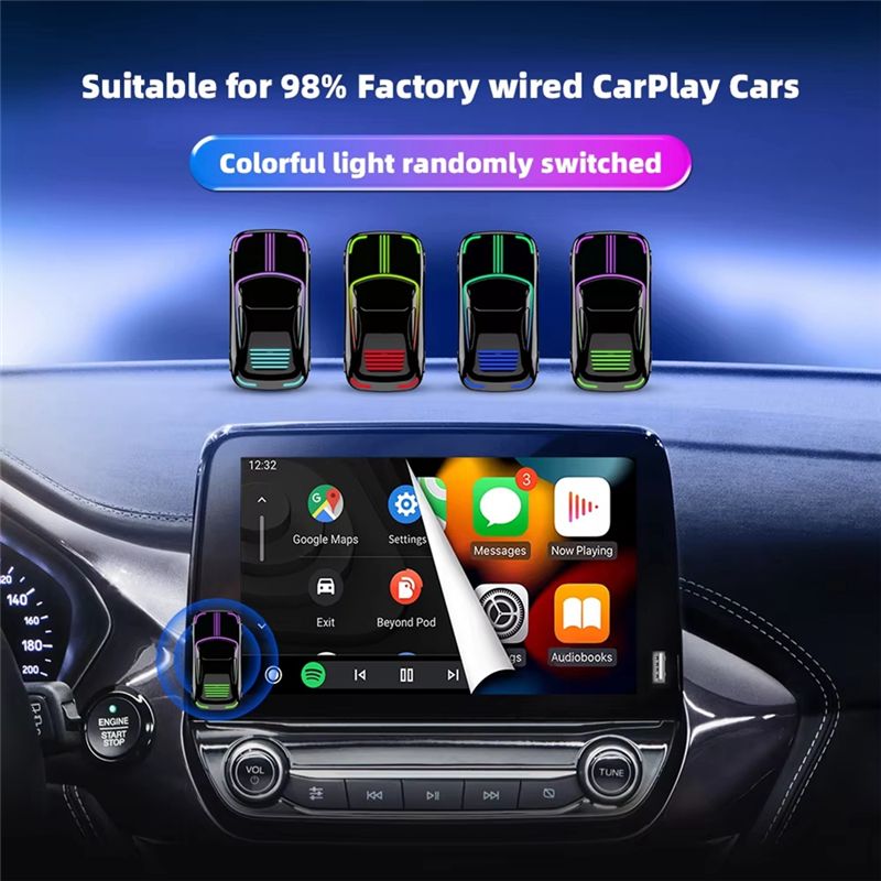 Draadloze Carplay-adapter Andr - Wifi Smart Plug recensie en prijs