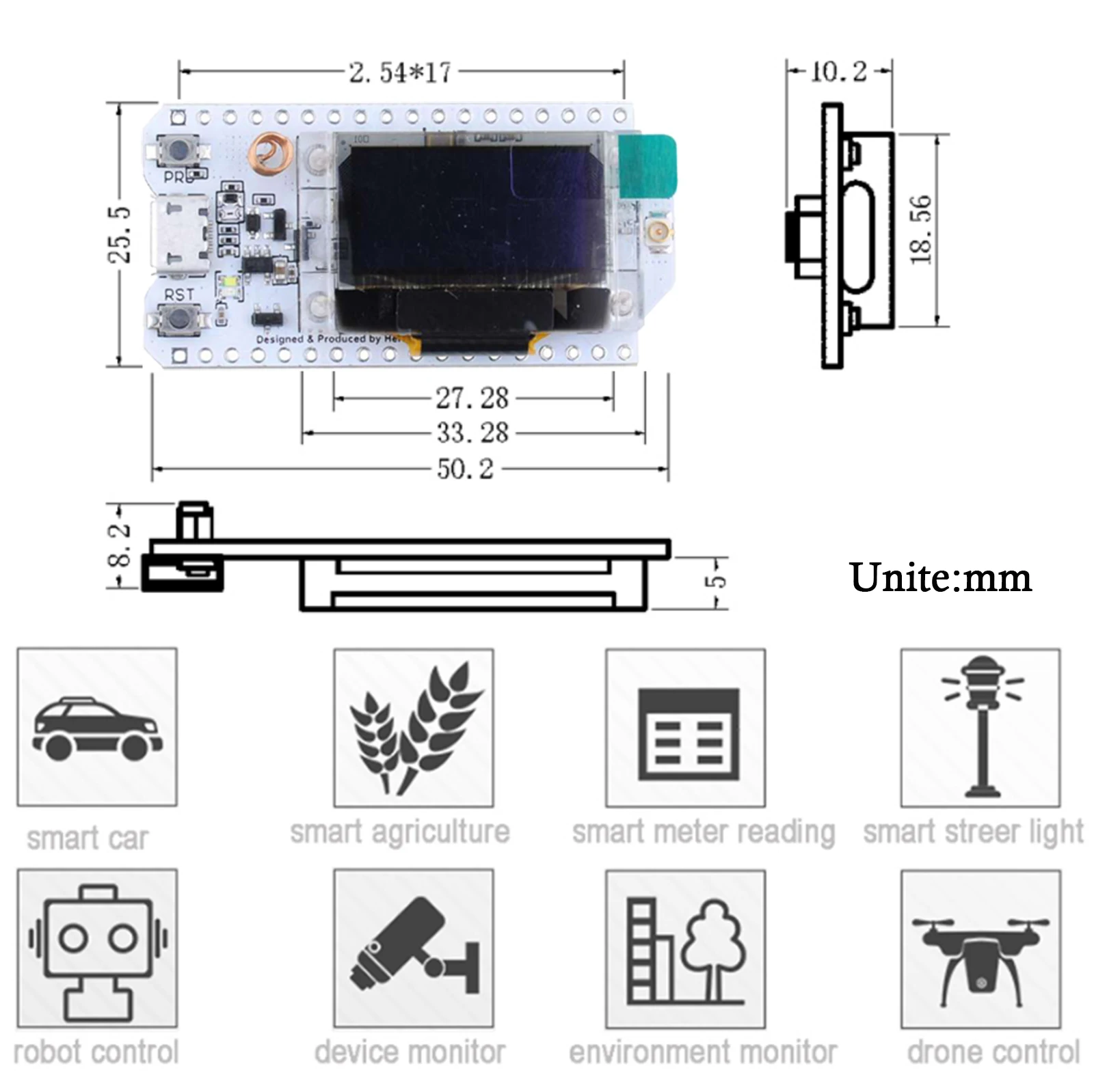 WIFI Lora Kit 32 V3 915MHz ESP - Esp32 Smart Home Kit recensie en prijs