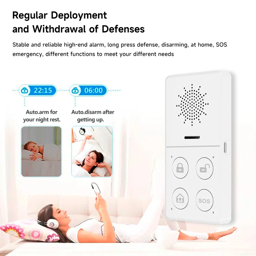 Tuya Wifi Smart Alarmsysteem 4 - Smart Home Automation Kit recensie en prijs