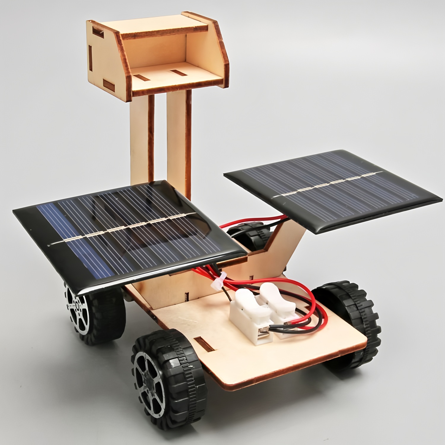 Zonne-auto maankundiging voert - Stem Robotics Kit recensie en prijs