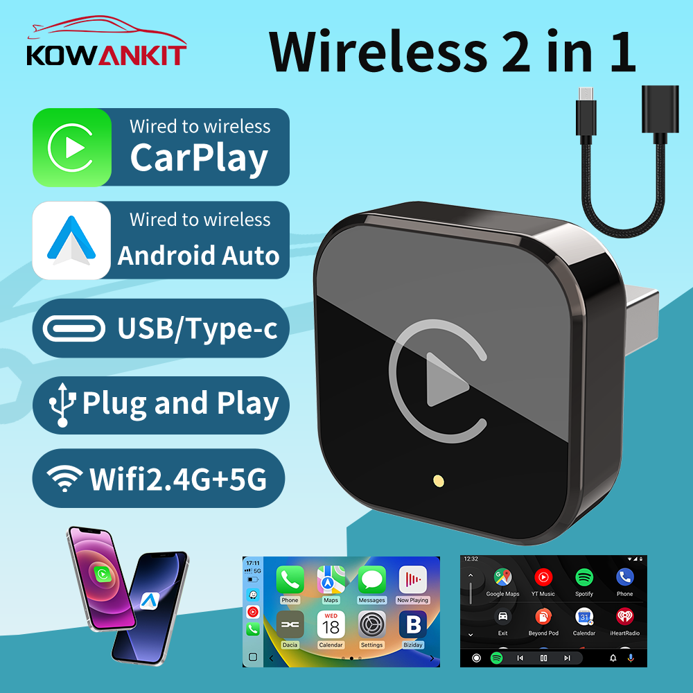 Draadloze Carplay Adapter Andr - Wifi Smart Plug recensie en prijs