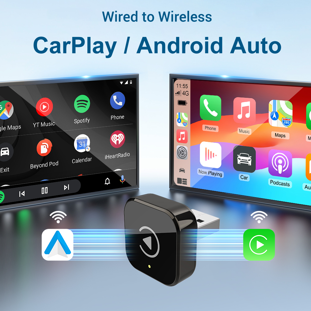 Draadloze Carplay Adapter Andr - Wifi Smart Plug recensie en prijs