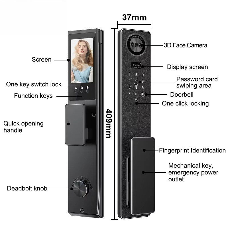 Tuya WiFi Smart Door Lock, bio - Smart Door Lock Wifi recensie en prijs