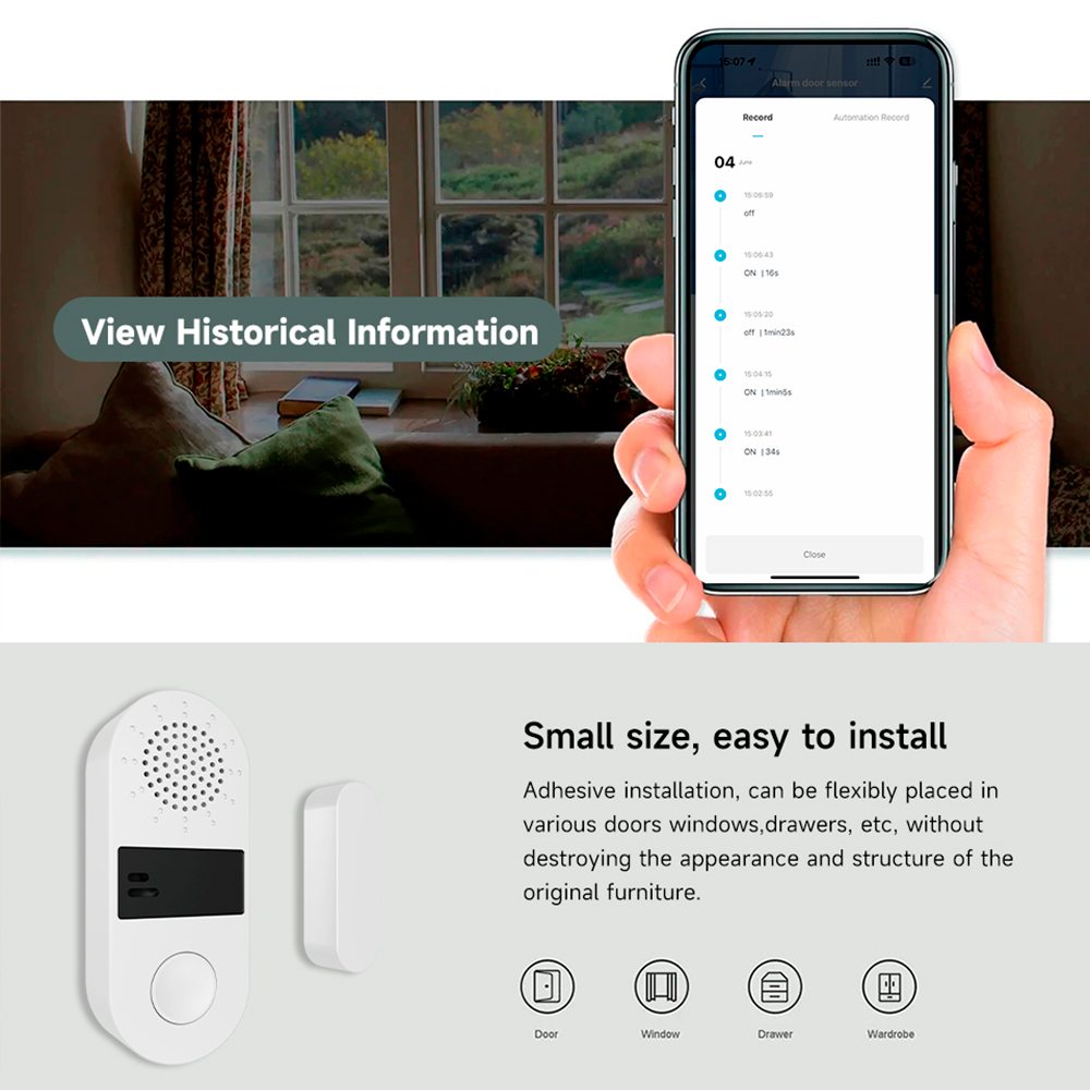 Tuya Zigbee draadloze deur-raa - Smart Home Automation Kit recensie en prijs