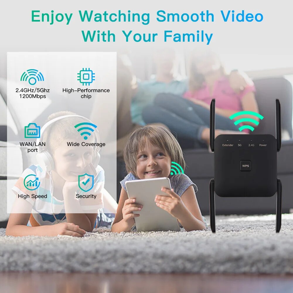 WiFi Repeater 1200Mbps 2.4GHz/ - Wifi Smart Plug recensie en prijs