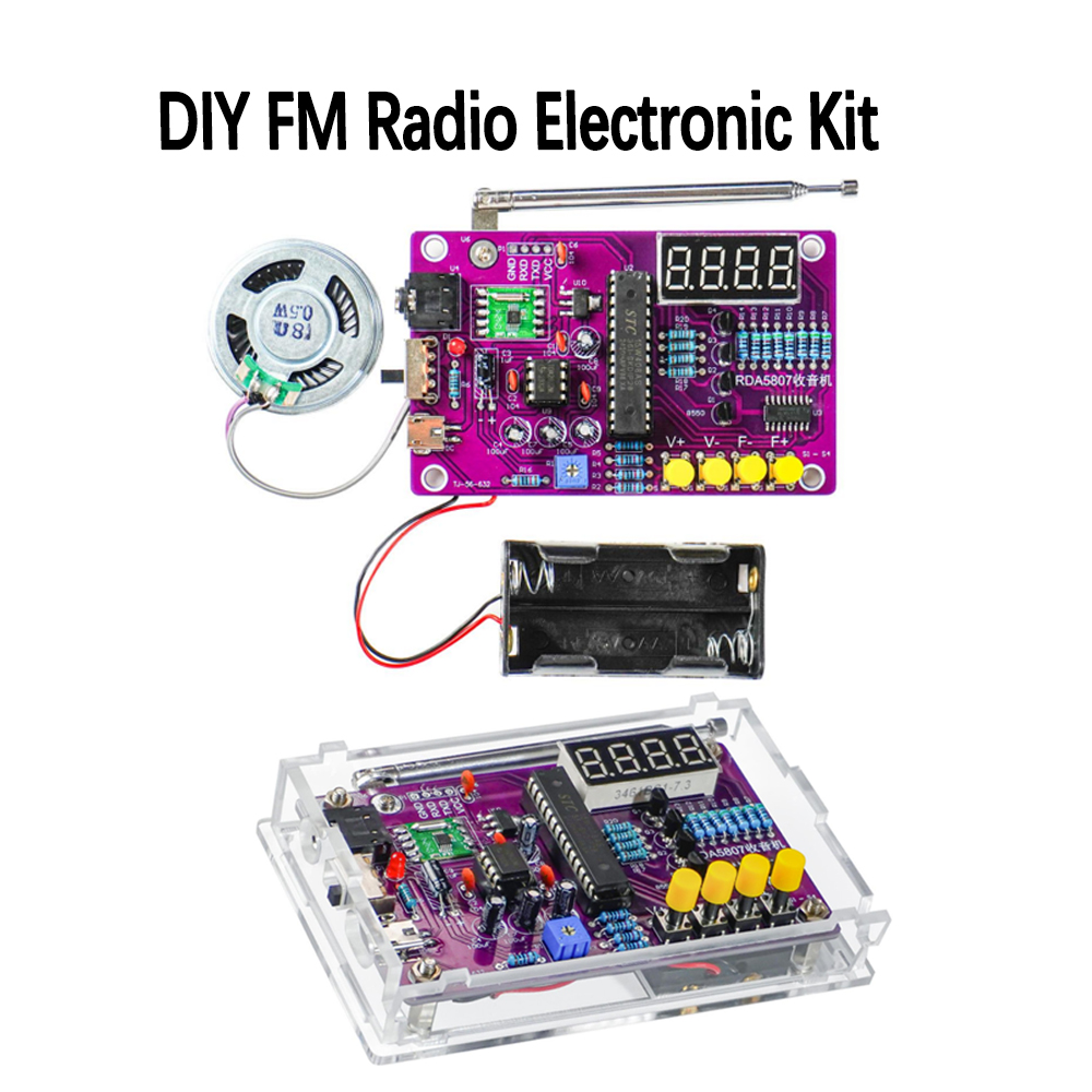 DIY FM-radio elektronische kit - Electronics Project Kit recensie en prijs