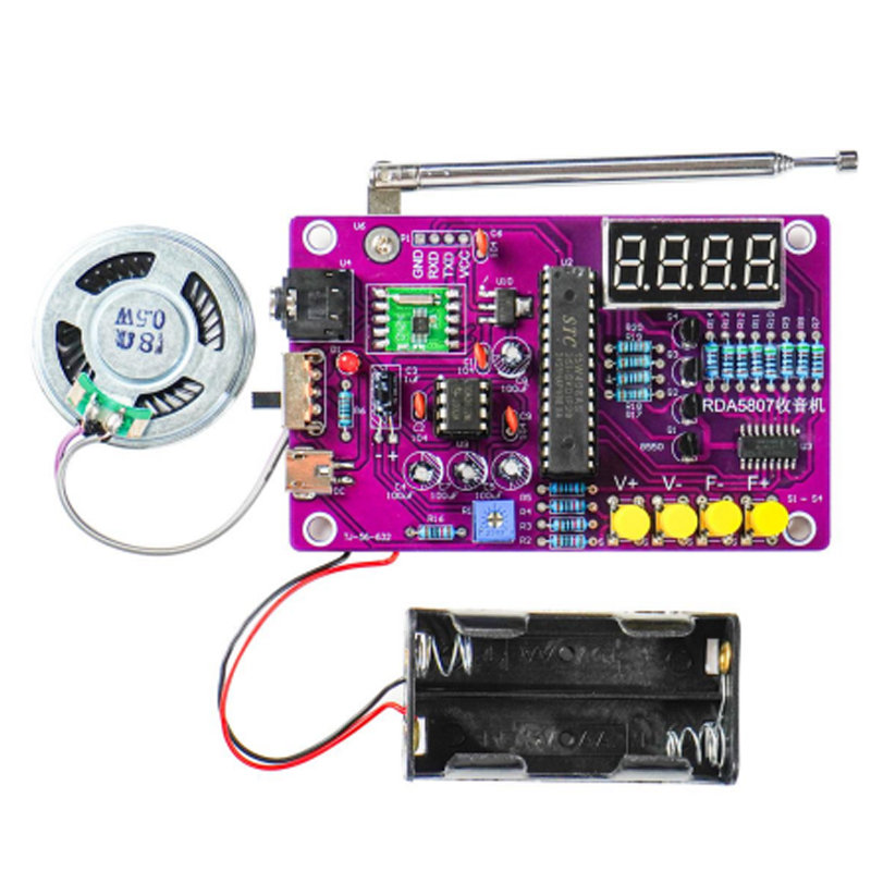 DIY FM-radio elektronische kit - Electronics Project Kit recensie en prijs