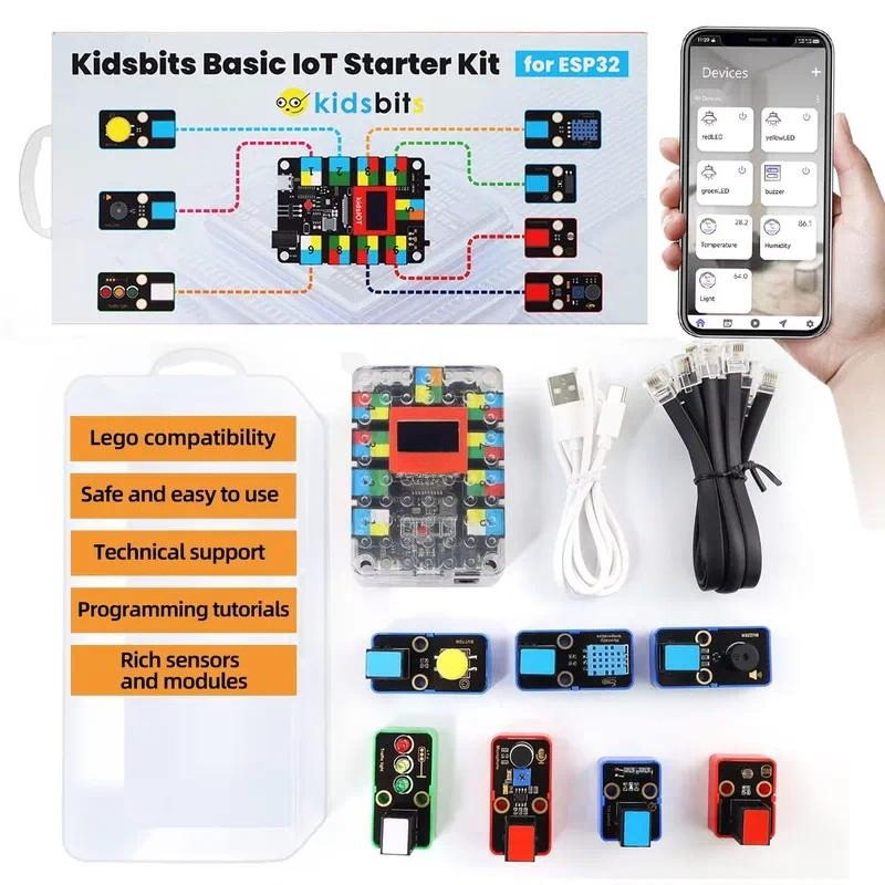 DIY Elektronische STEM Kidbits - Iot Kit Beginner recensie en prijs