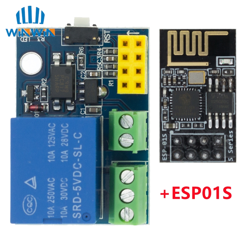 Esp8266 ESP-01 ESP-01S 5V Wifi - Esp8266 Relay Module recensie en prijs
