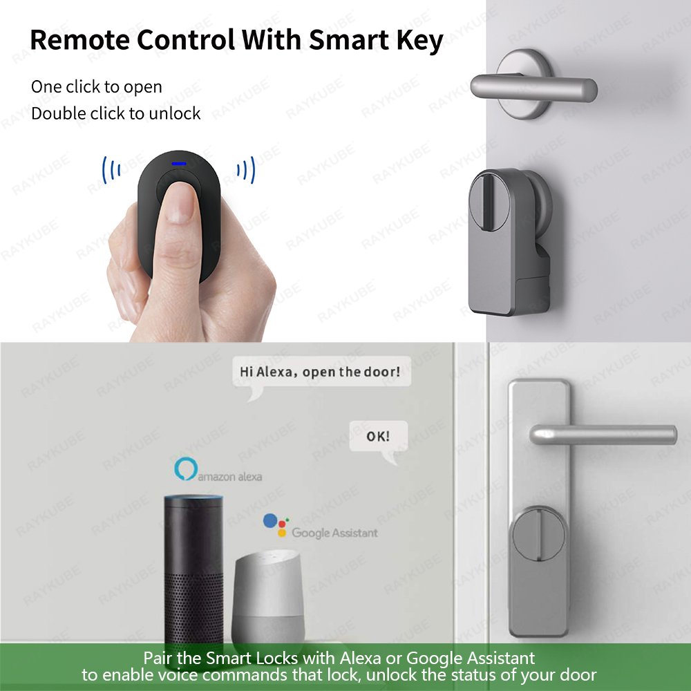 RAYKUBE A1 Pro Tuya BEL Smart  - Smart Door Lock Wifi recensie en prijs
