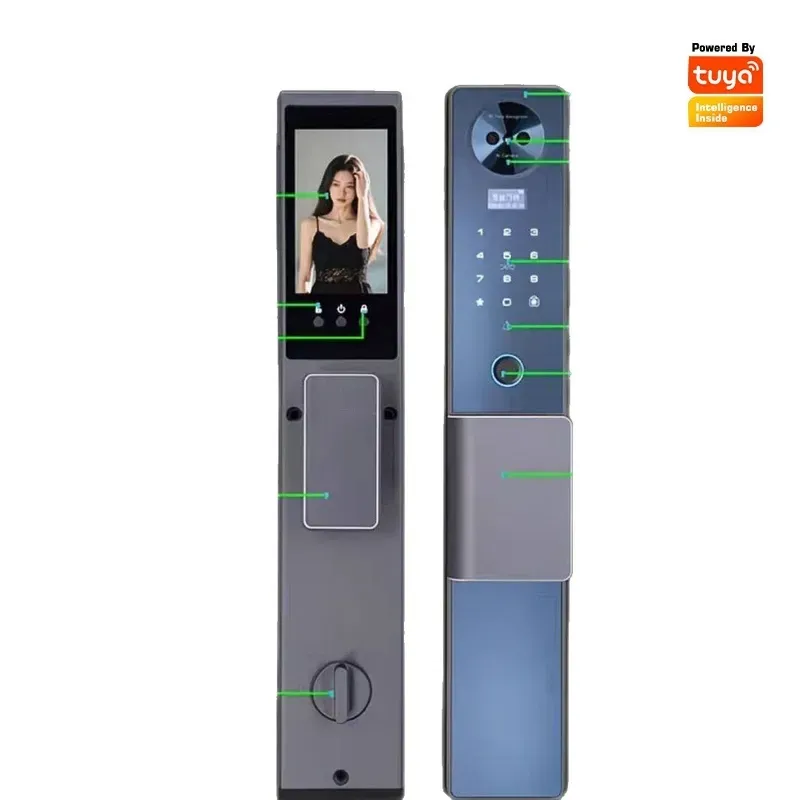 Slimme slot met gezichtsherken - Smart Door Lock Wifi recensie en prijs