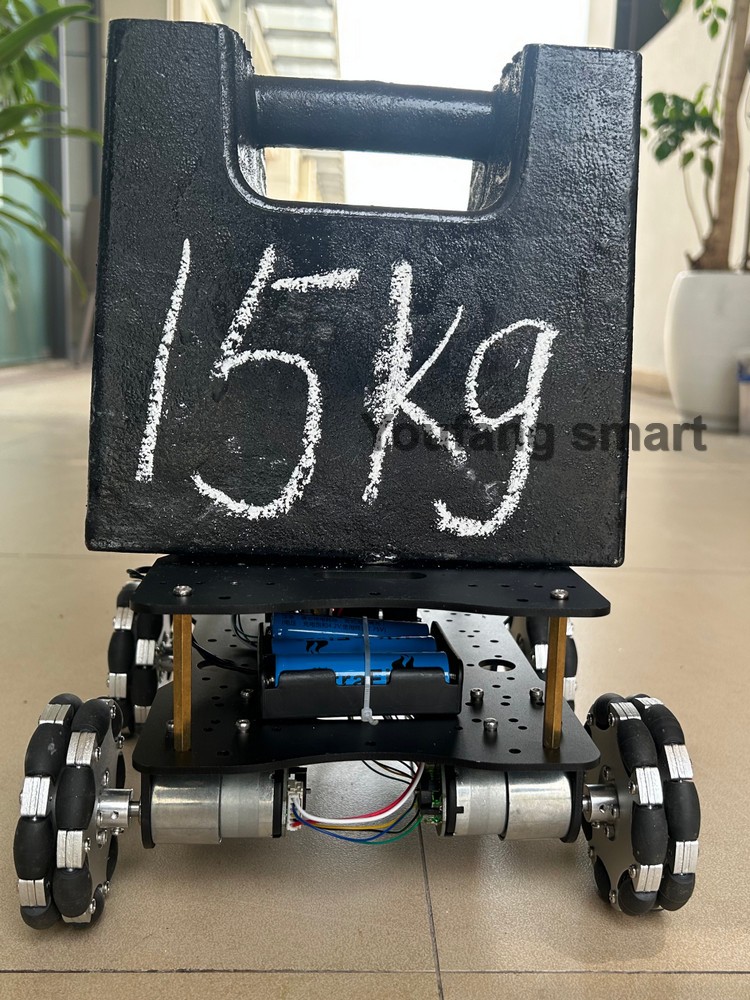 15 kg laadvermogen 4WD 80 mm M - Stem Robotics Kit recensie en prijs