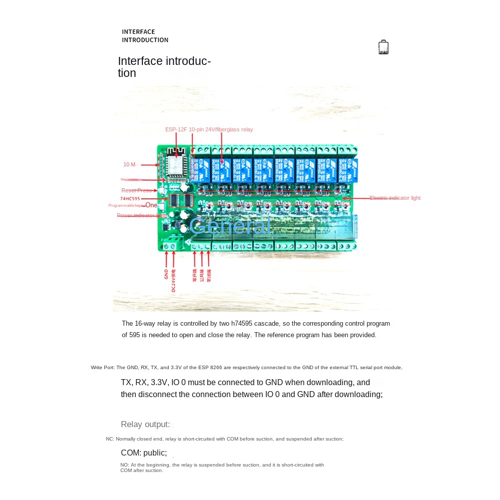 B14C ESP8266 WIFI 16-kanaals r - Esp8266 Relay Module recensie en prijs