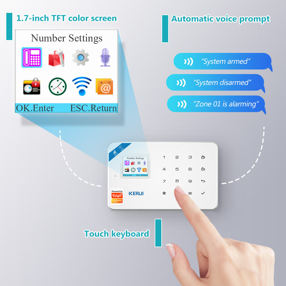 KERUI W181 Alarmsysteem Beveil - Smart Home Automation Kit recensie en prijs