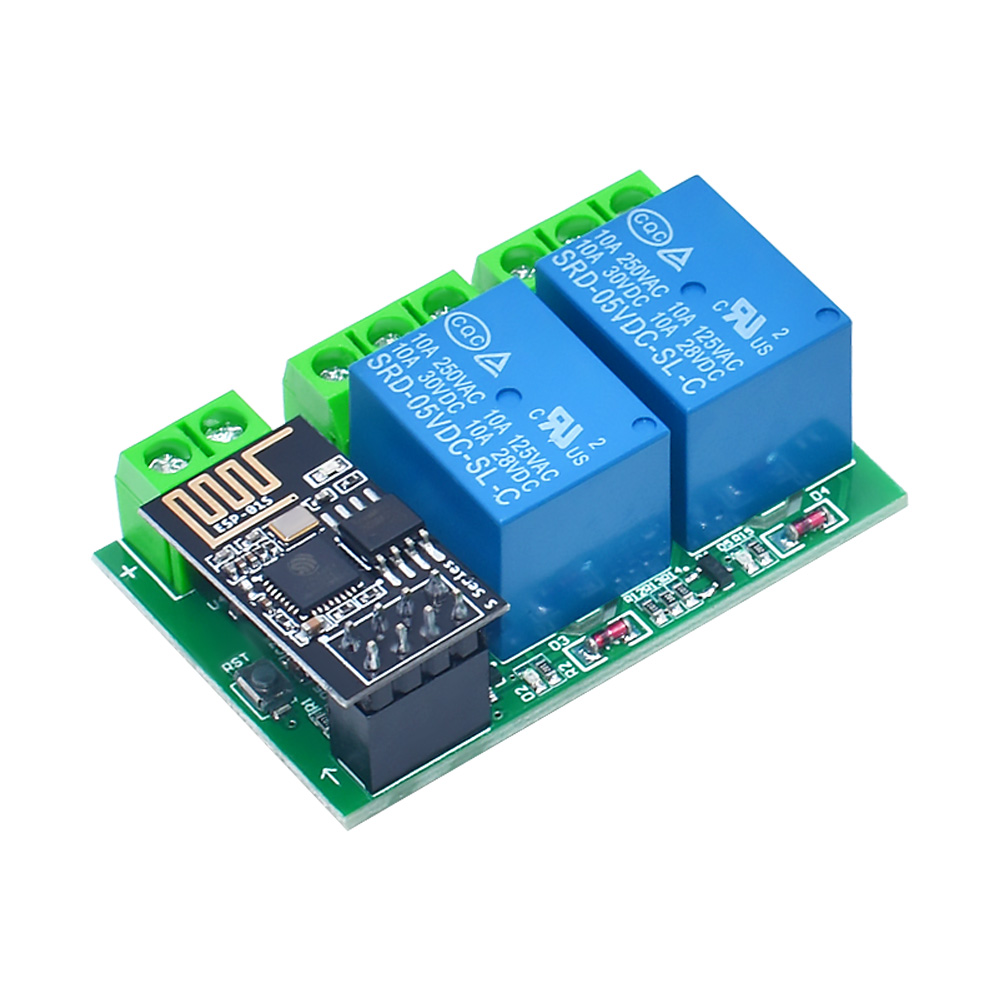 ESP8266 Dual Channel Wifi Rela - Esp8266 Relay Module recensie en prijs