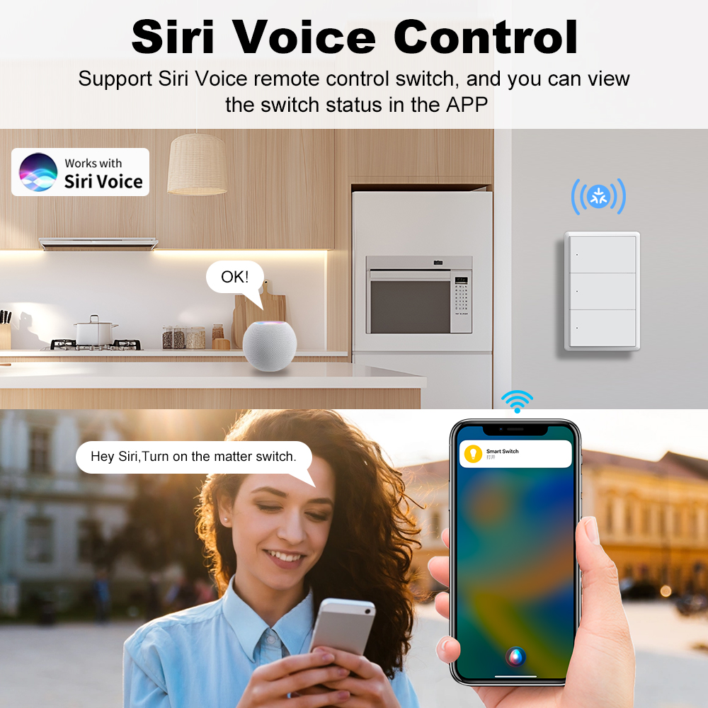 MANHOT Homekit WiFi Smart Swit - Smart Light Switch Wifi recensie en prijs