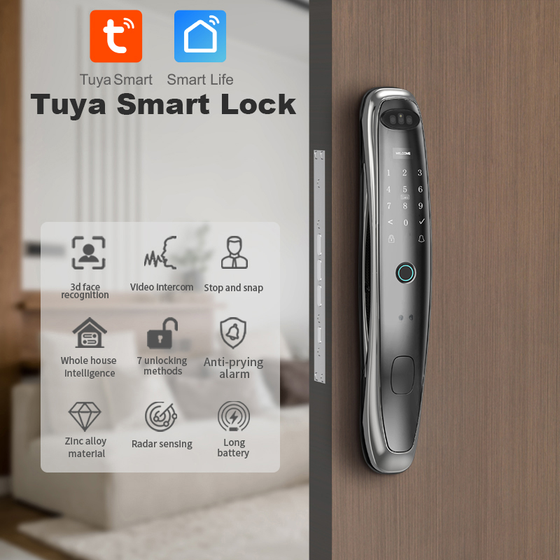 Tuya WiFi Camera Smart Lock 3D - Smart Door Lock Wifi recensie en prijs