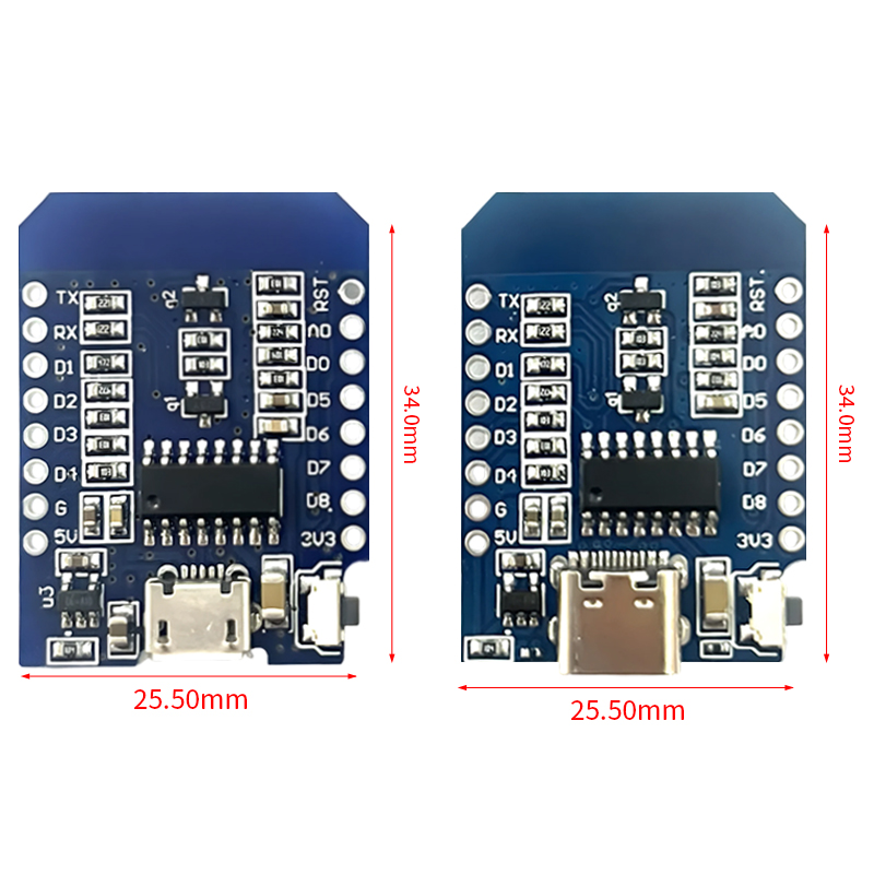 XCW WeMos D1 Mini TYPE-C/Micro - Esp8266 Relay Module recensie en prijs