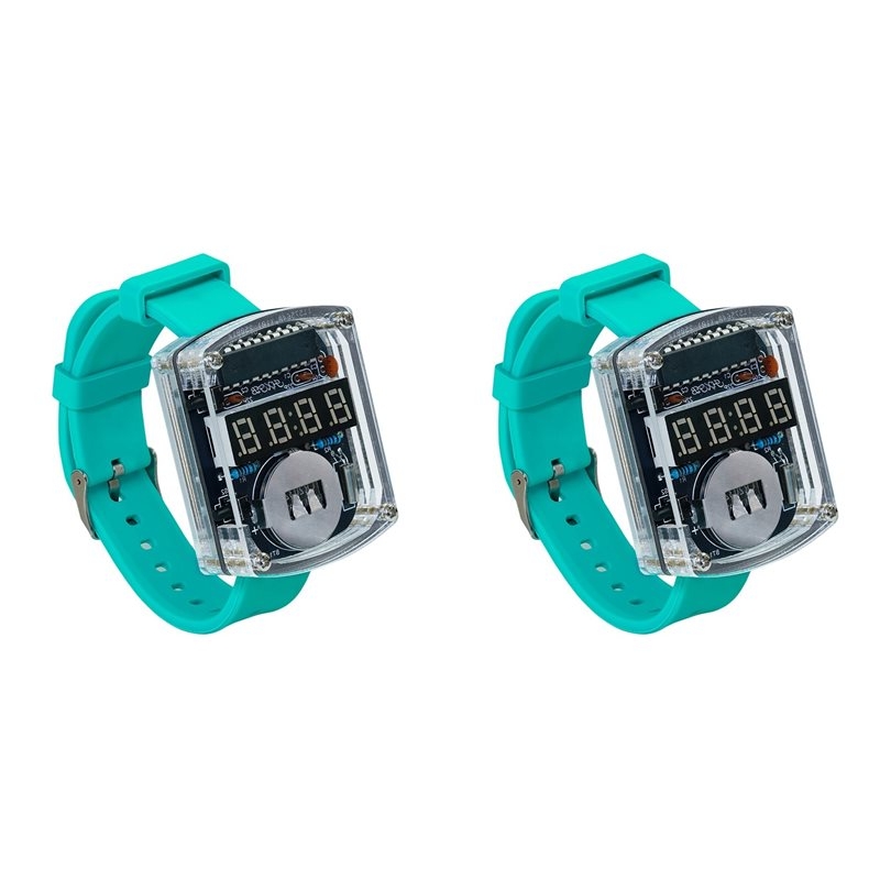 2X DIY LED horloge elektronisc - Electronics Project Kit recensie en prijs