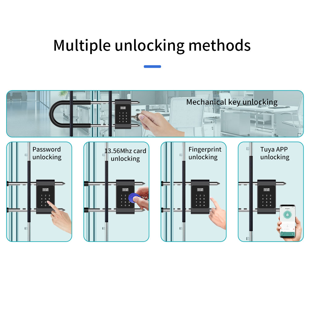 Elektronisch biometrisch vinge - Smart Door Lock Wifi recensie en prijs