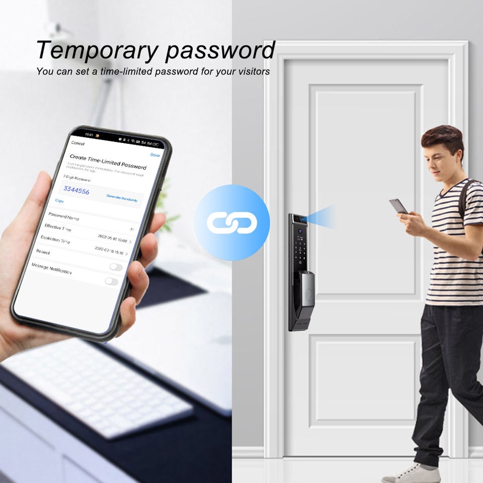 Slimme deurvergrendeling sleut - Smart Door Lock Wifi recensie en prijs
