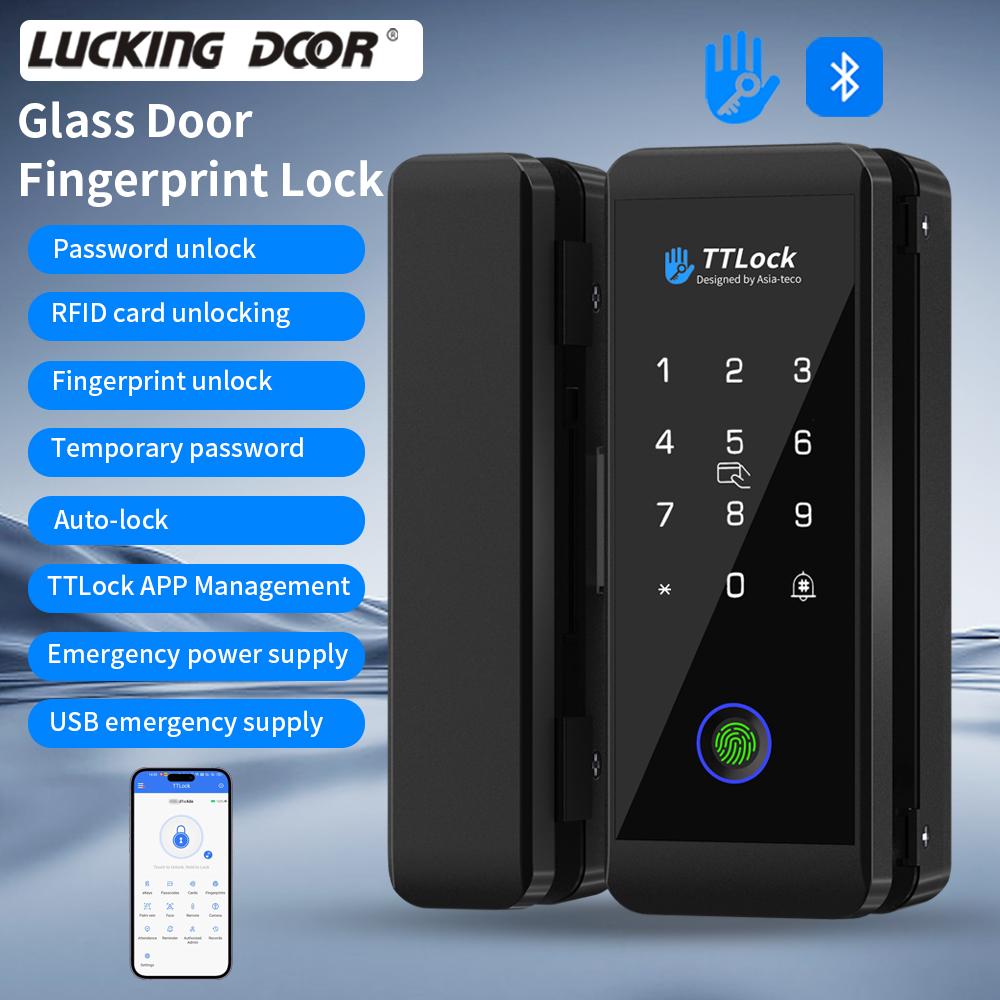 TTLOCK slim glazen slot met vi - Smart Door Lock Wifi recensie en prijs