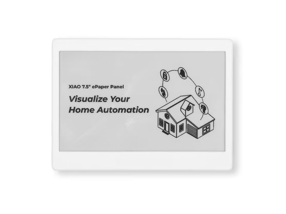 XIAO 7,5 inch EPaper-paneel ES - Esp32 Smart Home Kit recensie en prijs
