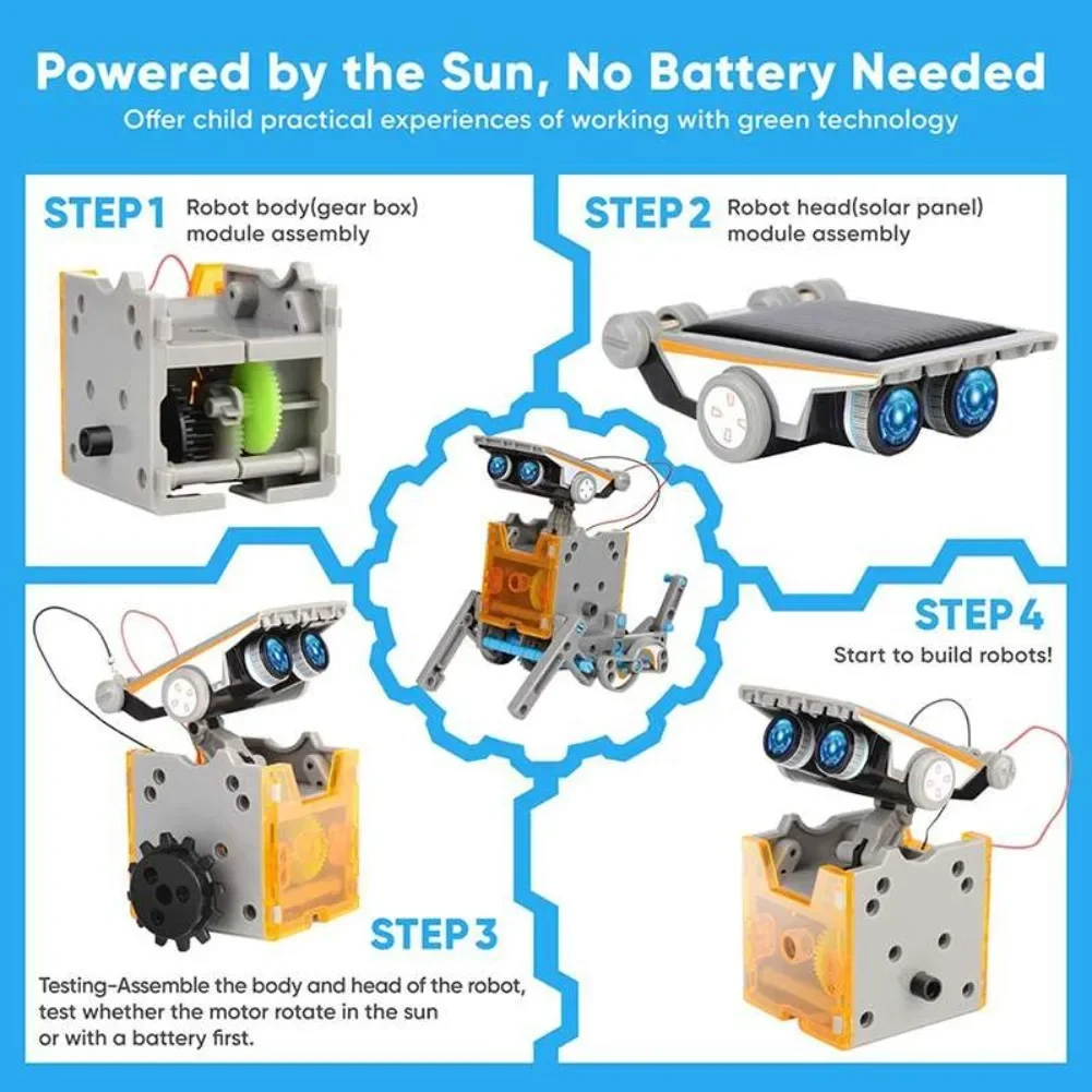 13-in-1 robotwetenschappenset  - Electronics Project Kit recensie en prijs